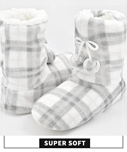 Image of Panda Bros Women's Bootie Slipper Socks, Non-Slip Gripper House Socks