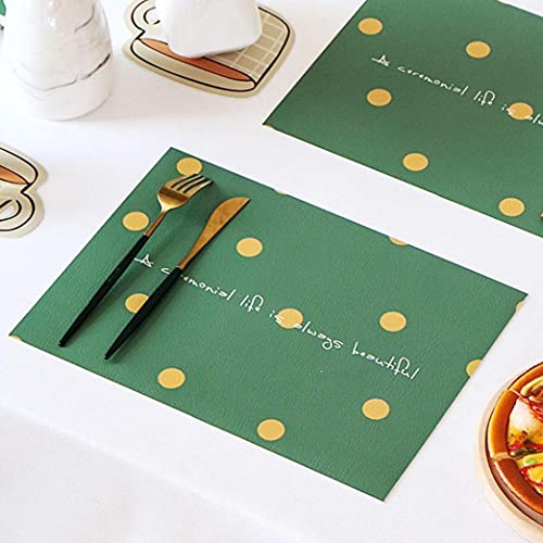 Sets de table de cuisine et restaurant rectangulaires 45x30cm - 7