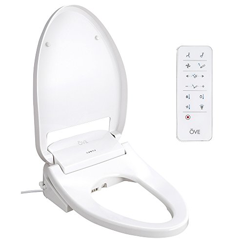 OVE Decors Calero Elongated Smart Bidet Toilet Seat with Remote