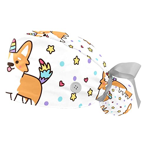 Chapeaux bouffants Corgi pour retenir les cheveux longs au travail