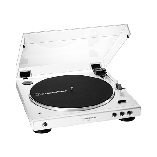 オーディオテクニカ AT-LP60XBT WW ワイヤレス ベルトドライブ ターンテーブル/レコードプレーヤー/Bluetooth対応/ホワイトモデル 直販モデル