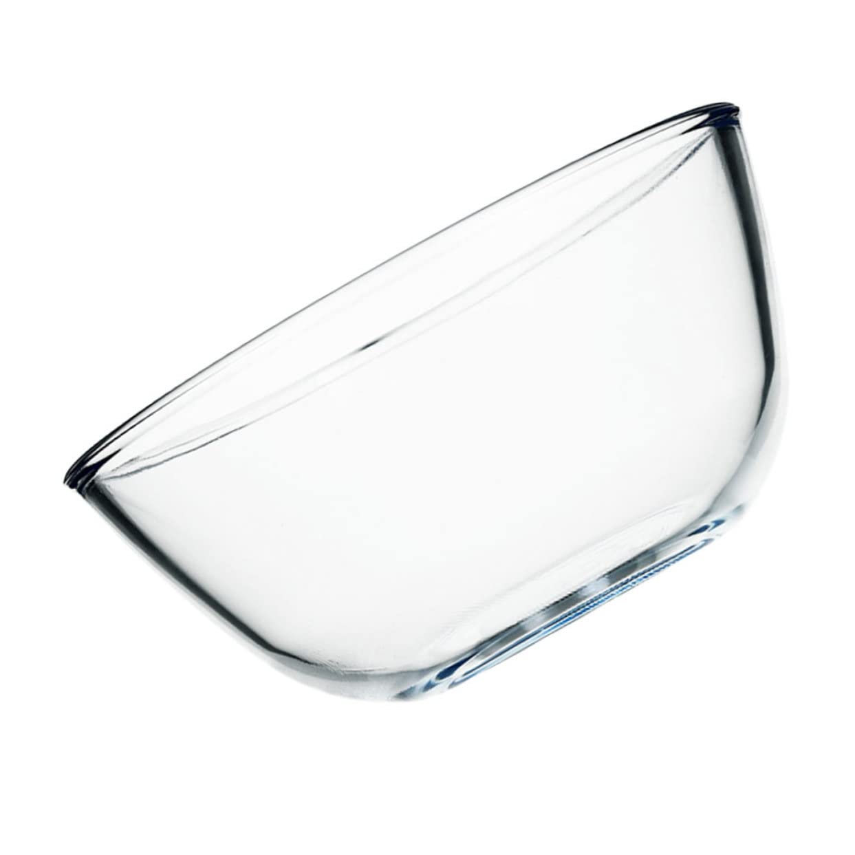 Bol à purée de pommes de terre 1600 ml en verre empilable et résistant aux plats chauds