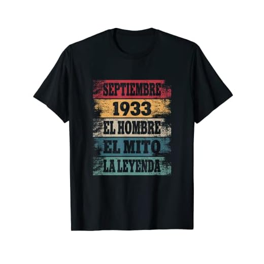 Hombre 89 Cumpleaños Regalo Años Divertido Septiembre 1933 Camiseta