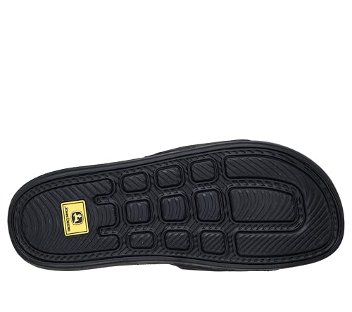 Image of Skechers Men's John Deere Fixed Strap Slide Sandal