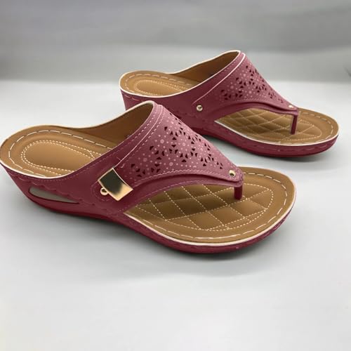 Avylays Orthopedic Sandals For Women Avylays Breathable Mesh Hollow Sports Sandals With Arch Support Comfortable Summer Flip Flops For Beach And Casual Wear2