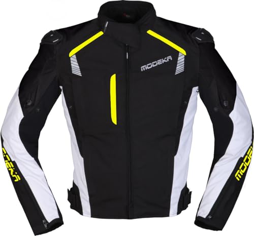 Veste moto textile Modeka Lineos contre le vent et la pluie