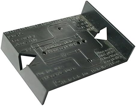 Concealed Hinge & Mounting Plate Drilling Jig - 26mm & 35mm Cup Template for Kitchen Bedrooms Bathrooms x2