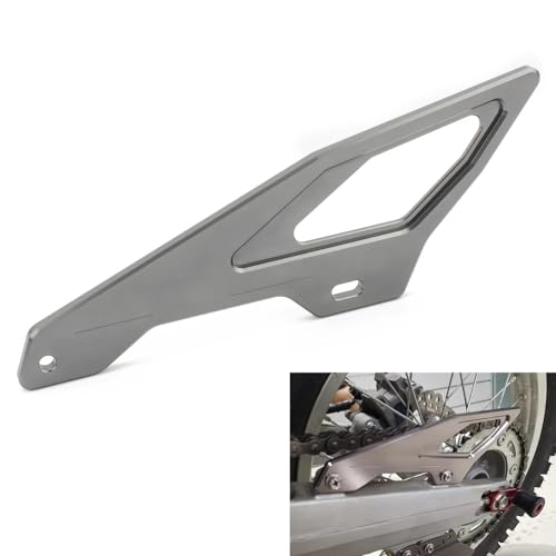 Cubre piñón delantero para Honda CRF250L protector cadena moto rojo 3
