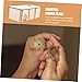 balacoo 1pc Wooden Hamster Hideout House Multi-Chamber Cozy Nest for Pets for Sleeping and Playing Pet Sleeping Nest Hamster Hiding Place