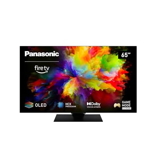 Dispositivi Alexa Panasonic TV-65Z80AEZ, Serie Z80 65 pollici Smart TV OLED 4K Ultra HD, 2024, Fire TV, Dolby Vision e Atmos, Modalità Game Extreme, Controllo Vocale Alexa, Airplay, Nero