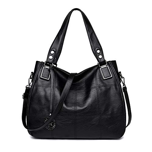 Sacmill sacs à main en cuir pour femmes grande capacité top Handle Messenger Sling sac à bandoulière unique pour les filles