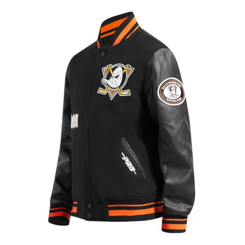 Image of Pro Standard Mens NHL Old English Varsity Jacket