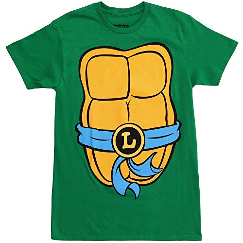 Teenage Mutant Ninja Turtles TMNT Leonardo Costume T-Shirt-Medium