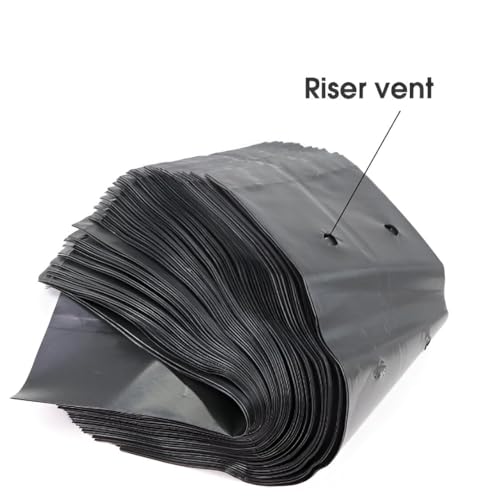 Image of Go Garden Big Size 20 X 20 Inch Grow Bags for Terrace Gardening, Large Plants, and Trees | Pack of 30 | Durable and Reusable | Ideal for Leafy Vegetables and Hybrid Plants