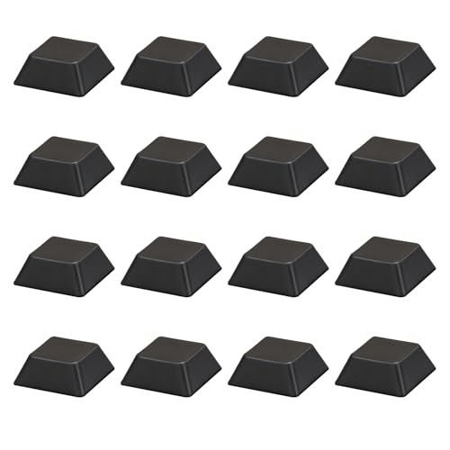 Gummifüße Selbstklebend,16 Stück Gummifüße Gummipuffer Selbstklebend Rubber Base für Lautsprecher Elektrogerät Gummipuffer Türpuffer Schränke Schubladen Tastatur-20x20x8mm