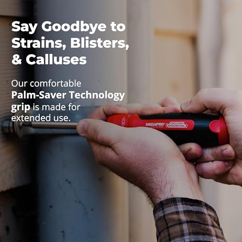 MegaPro 211R1C36RD 1" 13-In-1 Ratcheting Automotive Driver Bits in Red - Image 5