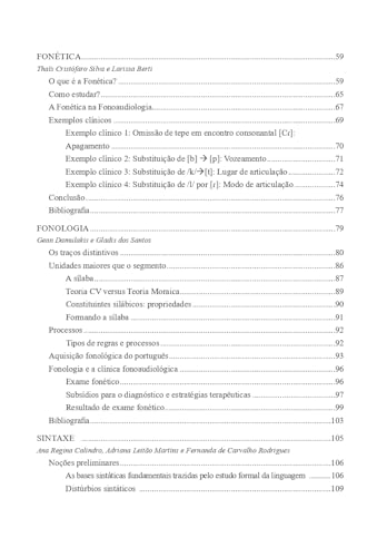 Linguística para fonoaudiologia: interdisciplinaridade aplicada
