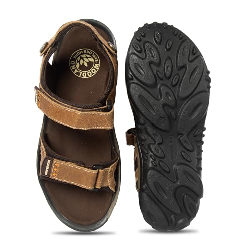 Image of Woodland Men's Leather Sandal