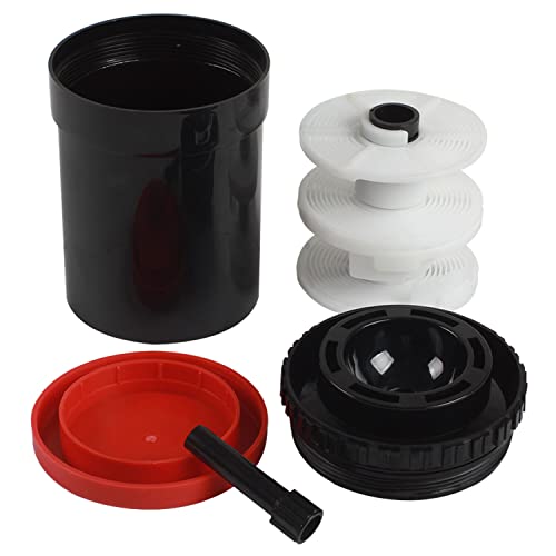 Kit de desarrollo de película 35mm tanque de procesado y bolsa para revelar película 120 5