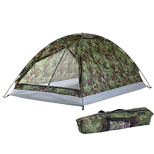 GQYYS Kuppelzelt,Tunnelzelt für 1-2 Personen,wasserdicht, Ultraleichte Camping Zelte für Trekking, Camping, Outdoor,Outdoor leichtes Wurfzelt