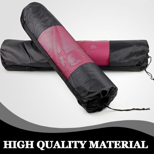 XUZOPIM 2 Piezas Bolsa Para Esterilla De Yoga Bolsa Para Tapete Yoga Yoga Mat Bag Con Correa Ajustable Funda Esterilla Yoga Para Yoga Accesorios Bolsa De Tripode Con Cordón 90X30Cm - Imagen 5