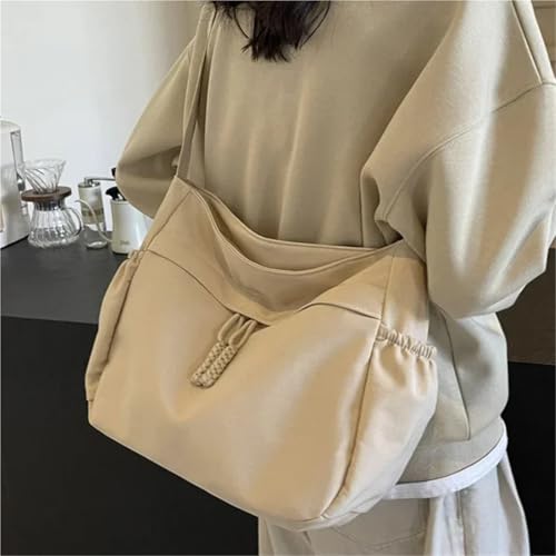 Casual Nylon Hobos Crossbody Bags Solid Zipper Women's Bags Fashion High Capacity Solid Color Single Shoulder Bag2