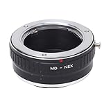 PRÄZISE UND KOMPATIBEL: Der Kameraobjektiv-Adapterring ermöglicht die nahtlose Verwendung von Minolta MD-Mount-Objektiven mit Kameras der NEX-Serie und sorgt so für eine perfekte Passform und Kompatibilität.