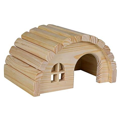 Pet Ting Wooden House for Mice Hamsters Gerbil Home 19 x 11 x 13 cm Cover