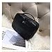 Produktbild DSJSP Retro Kosmetiktasche Haushaltsaufbewahrungstasche Multifunktionswaschbeutel Reise Aus Tragbarem PU-Material Wohlfühlen Metallschieber Mehrfarbig Optional Kosmetiktasche (Color : Black)