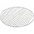 Old Smokey 18TG 18 Replacement Top Grill, Silver