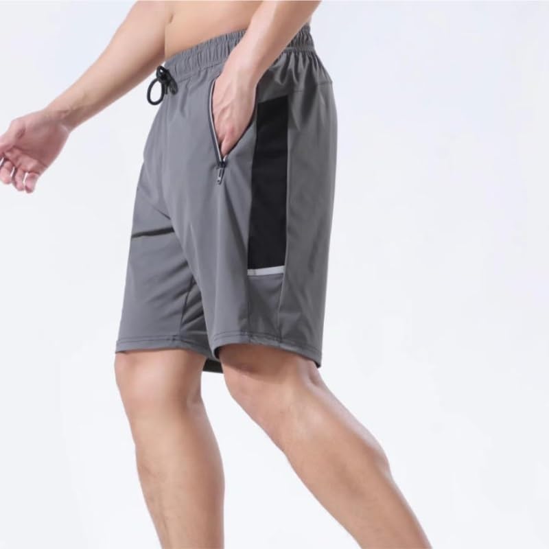 Men's Quick Dry Ice Shorts Running Gym Training Casual Basketball Beach