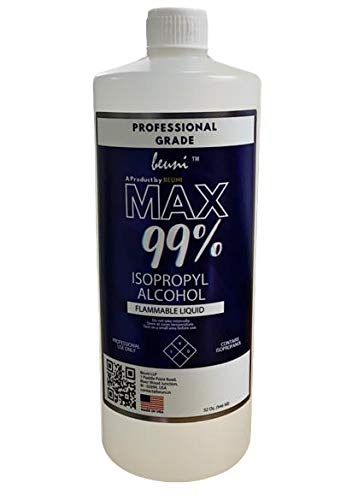 Beuni Max 99% 1 L ISO Propyl Alcohol 99.9% Pure,[(CH3)2-CH-OH] CAS: 67-63-0, Home Medical Surgical and Hospital use, Glass Tiles Metal and Surface Cleaning Stain and Dust Remover Hair Patch Cleaner (B08W5874C2) Amazon Price History, Amazon Price Tracker