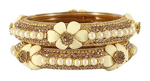 Image of NMII Viral Multi Colour Glass Bangles with Golden Ghungroo Charms & Stone Work For Women & Girls | Fancy Designer Glass Bangle | Traditional Chudi | Kanch Ki Churi | Stylish Ghungroo Bangle For Women