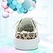 Obtaom Women Canvas Mules Memory Foam Clipper Fashion Sneakers Comfortable Slip-On Mule Backless Shoe（Leopard Print US9）