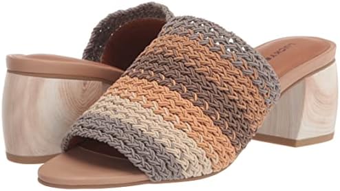 Lucky Brand Women's Nanssi Mule Sandal, Natural Multi, 8.5 | Image 6