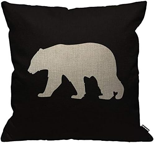 HGOD DESIGNS Cushion Cover African Women Walking On The Desert Sunset Red Yellow Black Throw Pillow Cover Home Decorative for Men/Women/Boys/Girls living room Bedroom Sofa Chair 18X18 Inch Pillowcase
