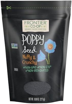 Poppy Seed, 8 oz (227 g), Frontier Co-op