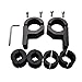 Produktbild Lightronic 2 stücke 19mm (0,75")/25mm (1")/32mm (1,25") LED HID Arbeitsleuchte Montagewinkel Horizontale Bull Bar Halterung LED Rohrschelle Roll Bar Cage Halter für 4X4 Offroad Auto Lkw