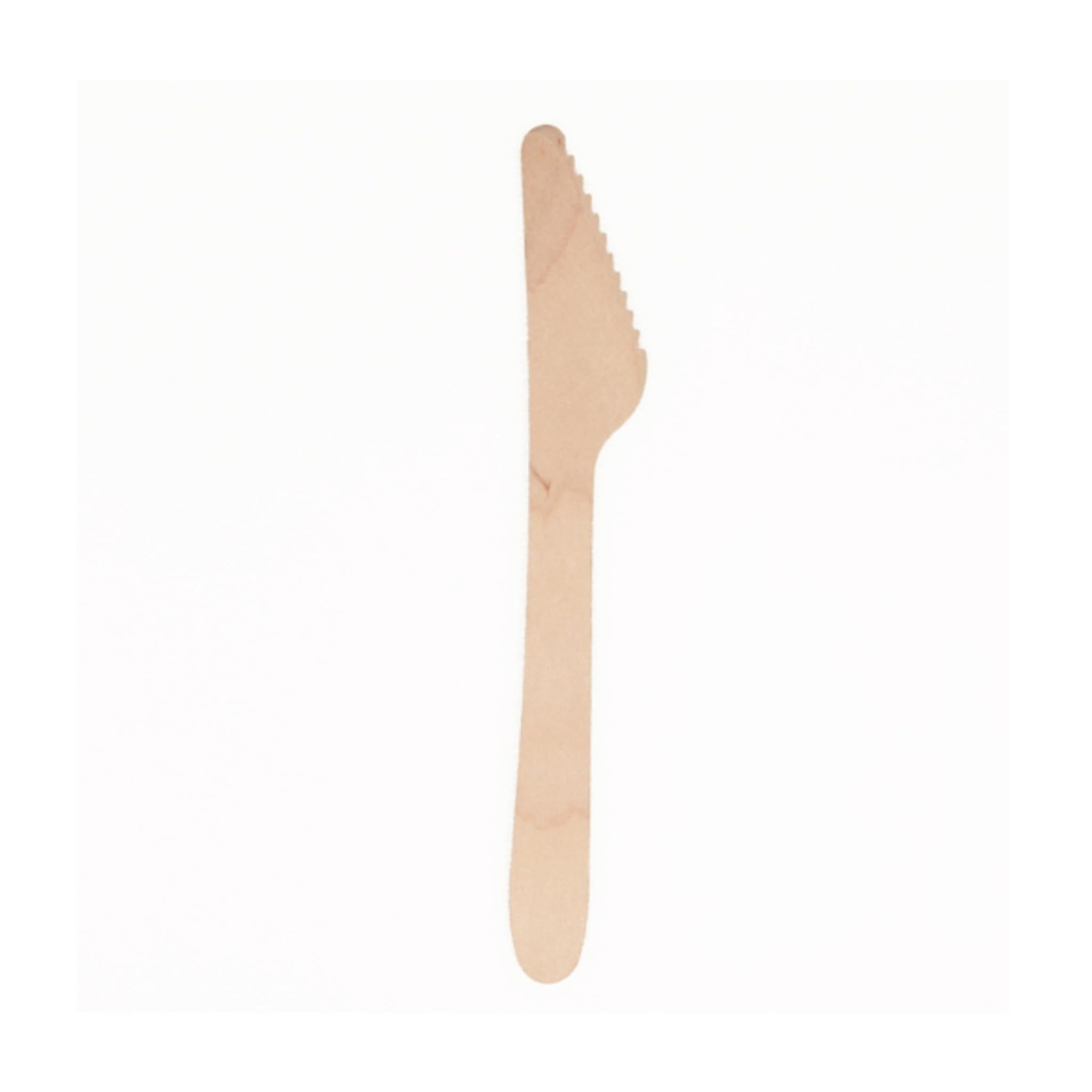 Couteaux bois pure Papstar 16,5 cm pour couper sans casser les aliments