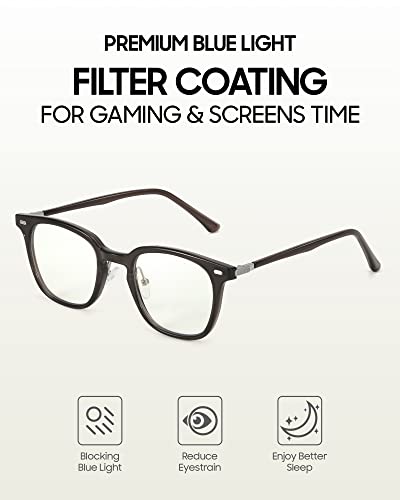 SIPHEW Occhiali Luce Blu Uomo Donna Unisex