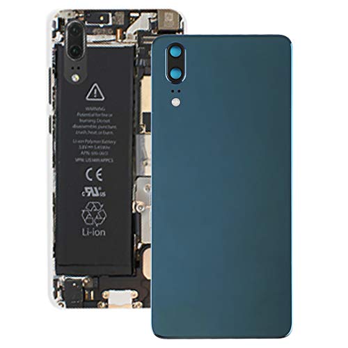 Couverture arrière Huawei P20 avec objectif d'appareil photo neuf couleur noir bleu