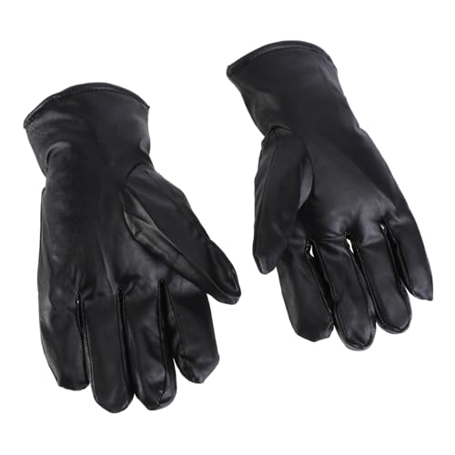 TINEASUR Ski Gloves Men's Winter Riding Gloves Anti-static Thick Plush Lining for Cold Weather Random Style