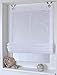 Produktbild Raffrollo/Ösenrollo Jasmin Stick Weiss 120 * 130 cm