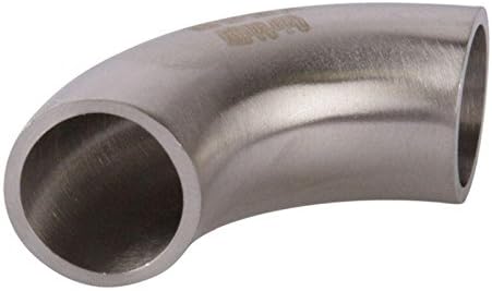 90 Degree Short Elbow | Butt Weld 3/4 inch - Stainless Steel SS304 / 3A - Glacier Tanks - (3 Pack)
