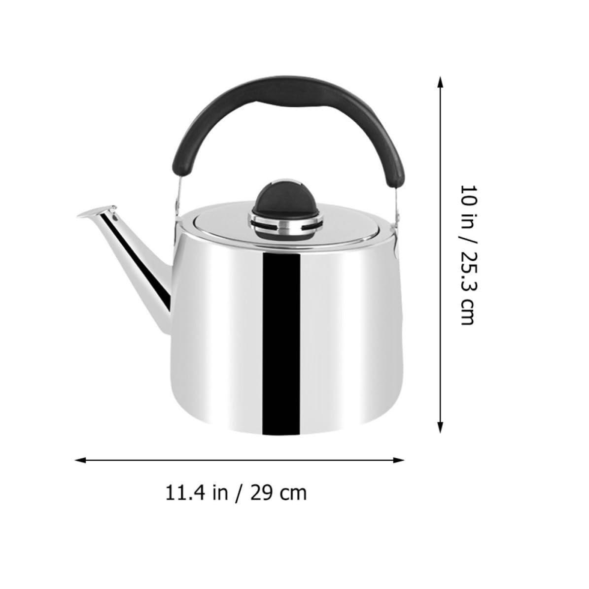 Tetera Silbante de Acero Inoxidable para Té y Bebidas