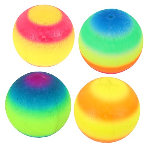 VANZACK 4Pcs Playground Balls for Soft for Outdoor School Games Patting Balls for Hand Foot Coordination for Festivals and Birthdays