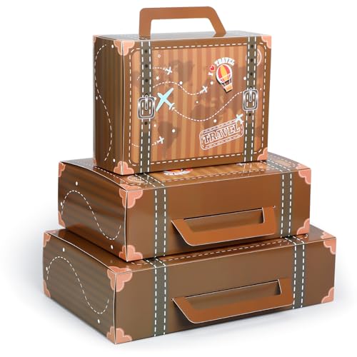 Weekgrat Vintage Travel Suitcase Box Set (6 Pcs)