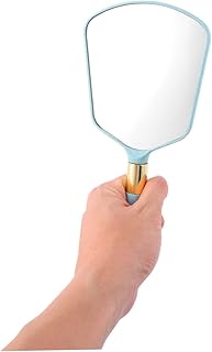 FRCOLOR Mirror with Handle Small Handheld Mirror Purse Mirrors for Women Vintage Mirrors Hand Mirror Travel Handheld Mirror Personal Cosmetic Mirror Home Cosmetic Mirror Handle Mirror