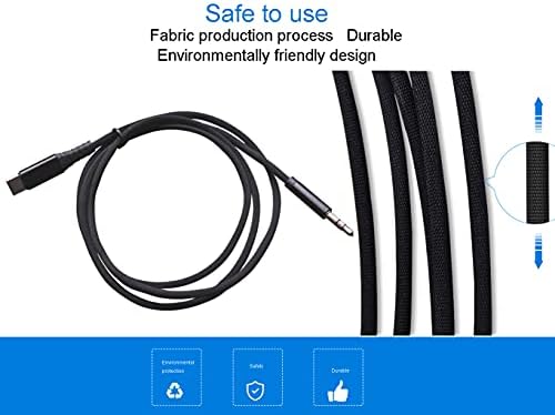 Aux to USB C, USB C to 3.5mm Aux for Samsung S20 for Car Type C to Aux Cable Compatible with Samsung S21 Ultra S20 Ultra Note 20 10 Plus,Huawei P40 P30 Pro for Car Stereo/Speaker