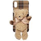 [メゾン ド フルール] iPhone(アイフォン) ケース ささえてくまさんアイフォンX/XSケース レディース ベージュ